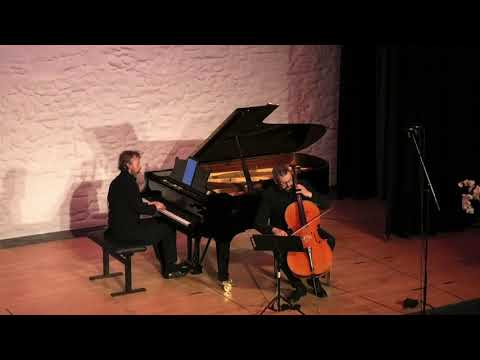 Leonid Gorokhov and Roland Krüger play Brahms Sonata in E minor, op. 38 - 2020 Live Concert