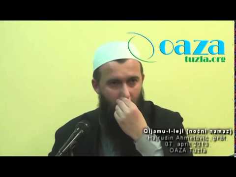 Noćni namaz ( Prof. Hajrudin Ahmetović )