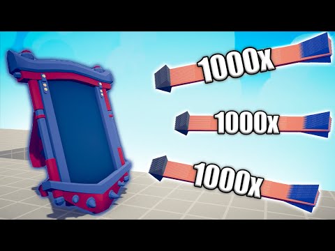 SUPERMAN MIRROR SHIELD vs 1000x OVERPOWERED UNITS - TABS | Totally Accurate Battle Simulator 2023