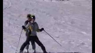 preview picture of video 'Ski in Ghisoni-Capanelle in den Bergen von Korsika'