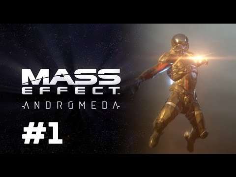 Mass Effect Andromeda Walkthrough Part 1 - Lets GOOOO! (PessimisticNic Let's Play)