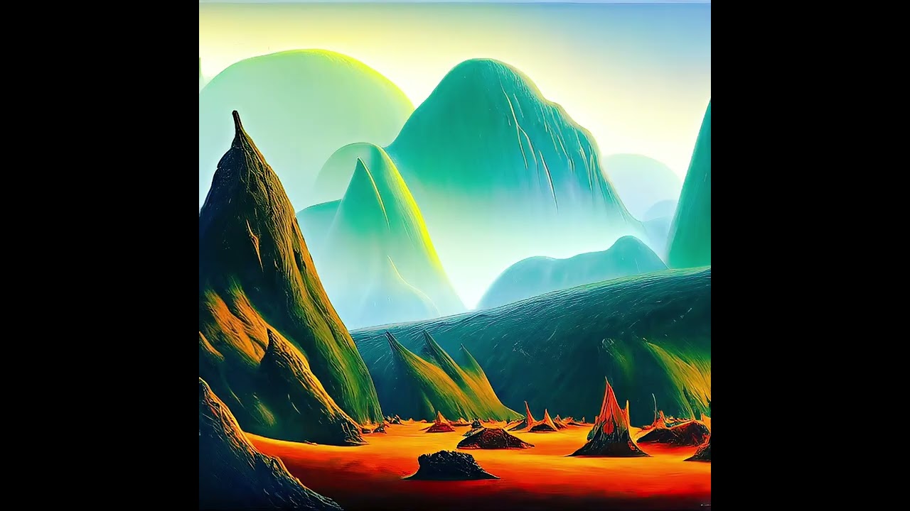 Landscape Interpolation - AI Animation !!!  (Deforum Stable Diffusion)