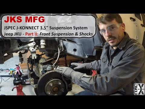 JKS JSPEC J-Konnect 3.5" Suspension System Install - 2015 Jeep JKU - Part II