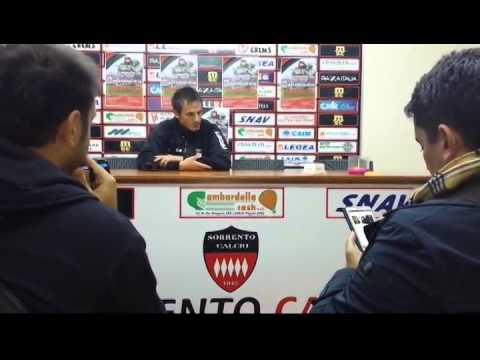 Caraccio nel post gara contro la Battipagliese