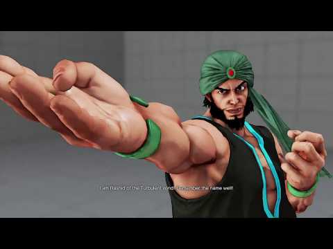 STREET FIGHTER V meganex (Akuma) vs Leevy-Lin (Rashid)