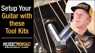 Video thumbnail for Setting up your guitar just got easier with these 4 tool sets & the KEEP IT SIMPLE, SETUP (KISS)™ by MusicNomad Equipment Care