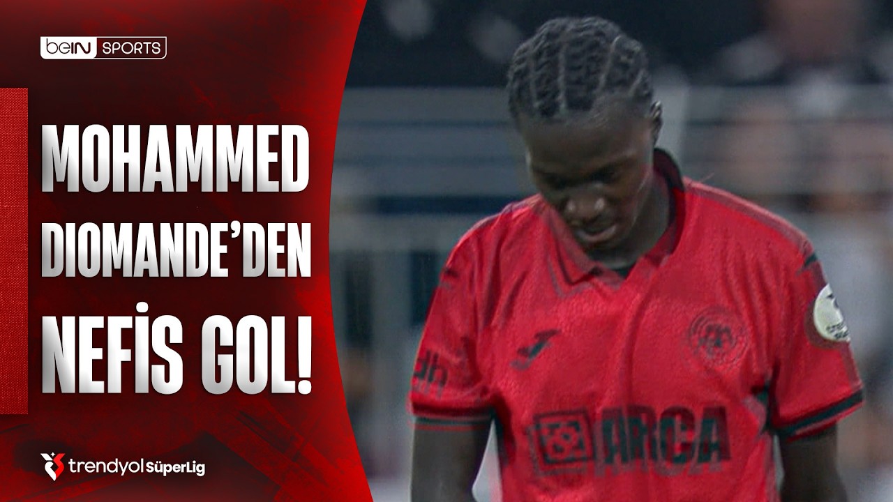 Diomande'den Harika Bir Gol | Beşiktaş - Çorum FK | Trendyol Süper Lig
