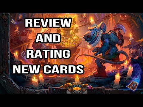Review And Rating All New Cards With Jambre  ●  Kobolds And Catacombs (Hearthstone)