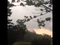 Loud thunderstorm in Oneida, New York