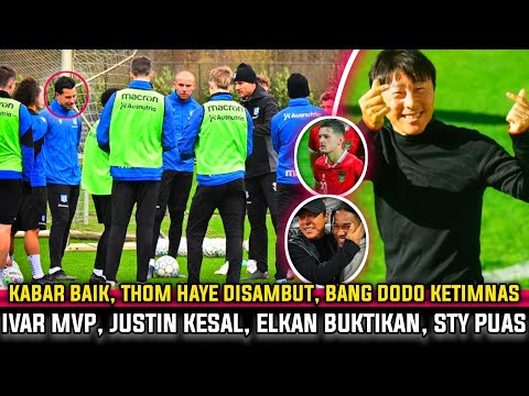 🔴 KABAR BAIK! Thom Haye Disambut ~ Ronaldo Dukung Timnas ~ Justin Kecewa Berat ~ Ivar MVP ~ Elkan???