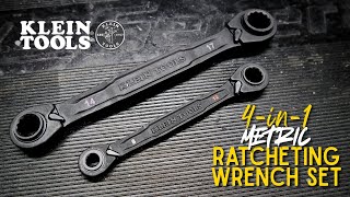 Klein Tools 68216M 2-Piece 4-in-1 Ratcheting Wrench Set (Metric) Review