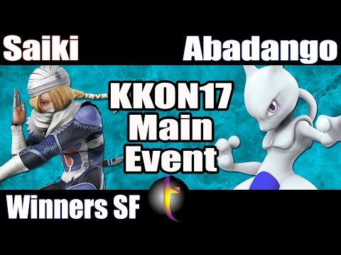 KKON17 Main Event: SSB Wii U - WSF - Saiki vs Abadango