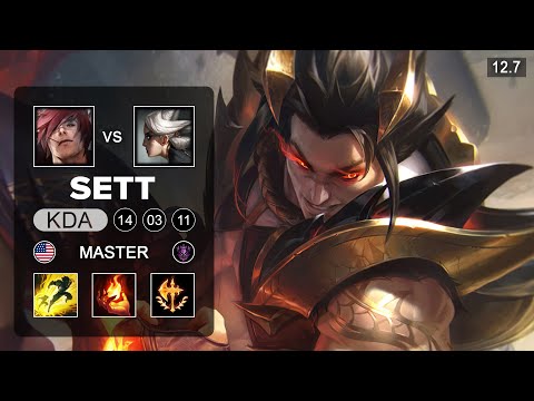 Sett vs Camille Top - NA Master - Patch 12.7 Season 12