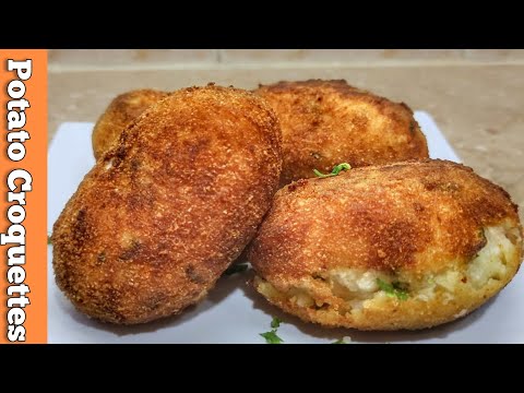 Potato Croquettes | Potato Croquettes Banane Ki...