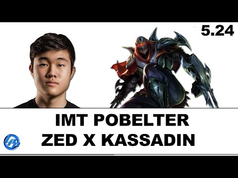 IMT Pobelter(Zed) vs Piglet(Kassadin) - NA SoloQ