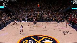 Jokic dribbles coast to coast with his off hand and finishes #shorts