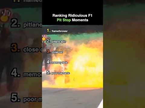 Ranking ridiculous F1 pit stop moments