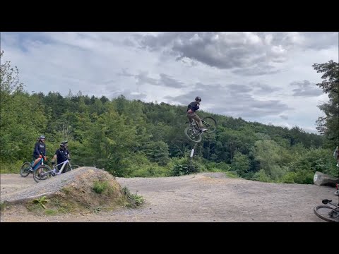 Frankenstein auf der Halde Hoppenbruch geschafft #bike #mtb #downhill