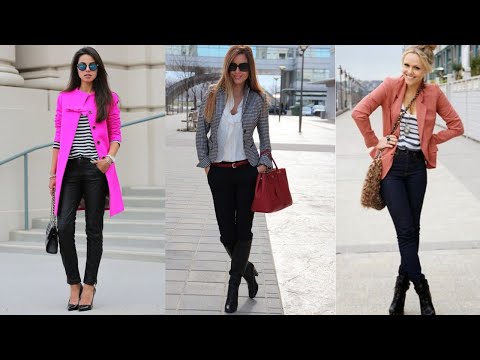 COMBINACIONES DE ROPA CON PANTALÓN NEGRO ideas combinar pantalón de color negro / Fashion Love