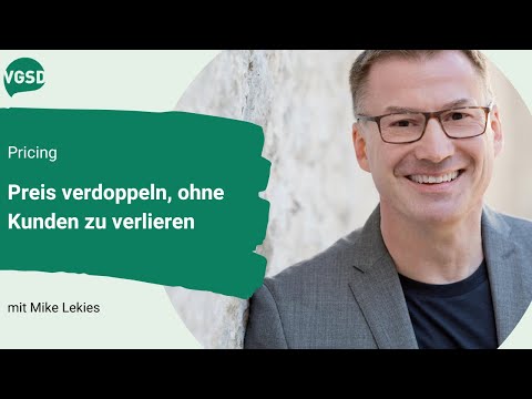 Pricing: So verdoppelst du deine Preise, ohne Kunden zu verlieren | VGSD Talk