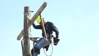 OTC Lebanon line worker students compete in lineman rodeo