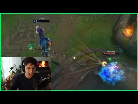 Faker Movement VS LPL Corki