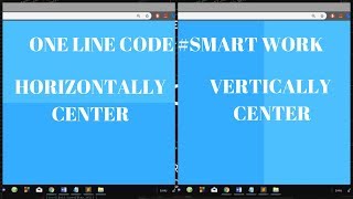 Create Split Screen Page Vertically and Horizontally in HTML | Divide Page into 2 columns HTML