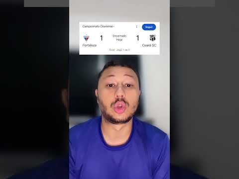 Fortaleza joga melhor mais Ceará encontra gol no fim e empata na primeira partida da final.