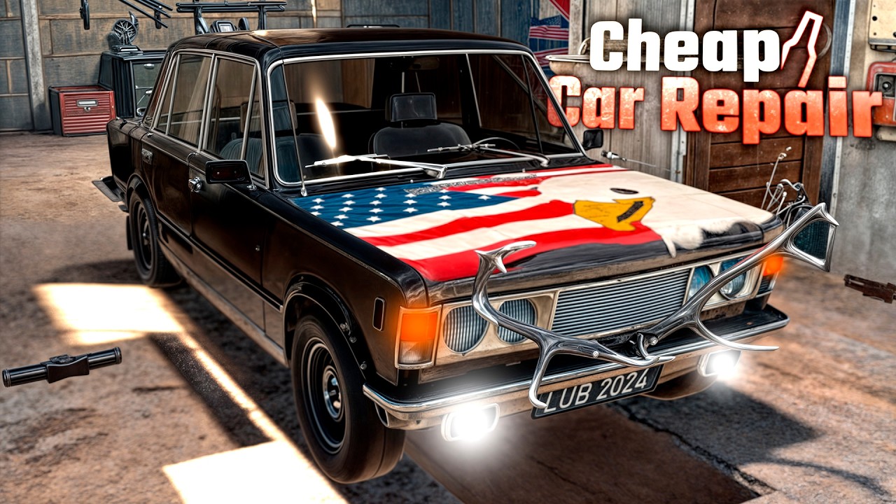 MEU PRIMO PEDIU UM CARRO AMERICANO E EU ENTREGUEI ISSO... - Cheap Car Repair #5