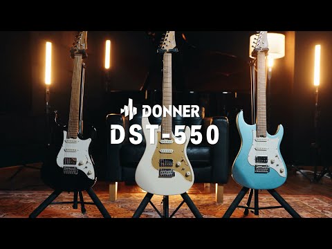 Donner DST-550 Electric Guitar Metallic Blue