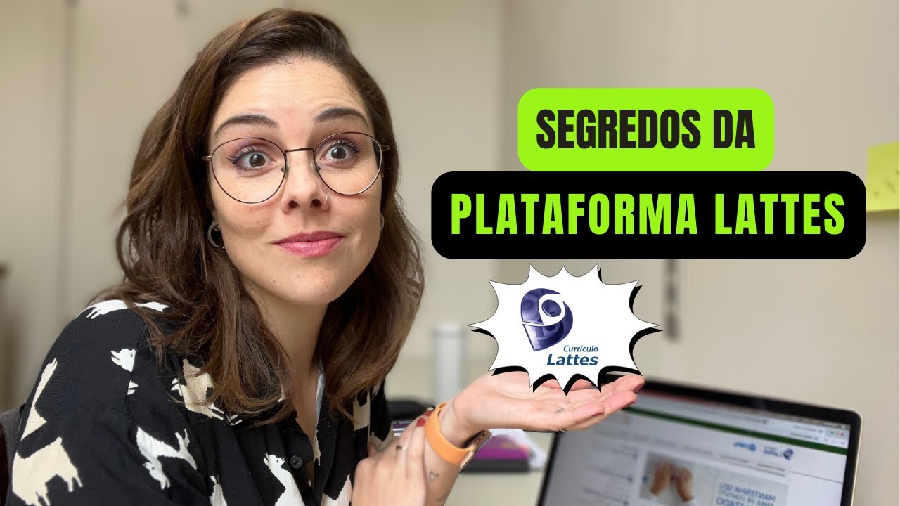 Como usar a Plataforma Lattes - projeto de mestrado, TCC + DICAS