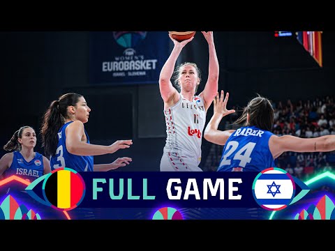 Belgium v Israel | Full Basketball Game | FIBA Women's EuroBasket 2023
