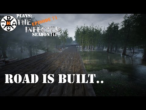 Building A Road To Gatorland! That Was Some Work I'm Glad Is Done! The Infected Gameplay S4EP71