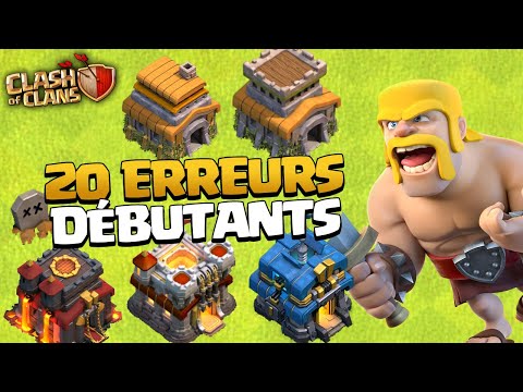 20 Beginner Mistakes NOT to Make in Clash of Clans!