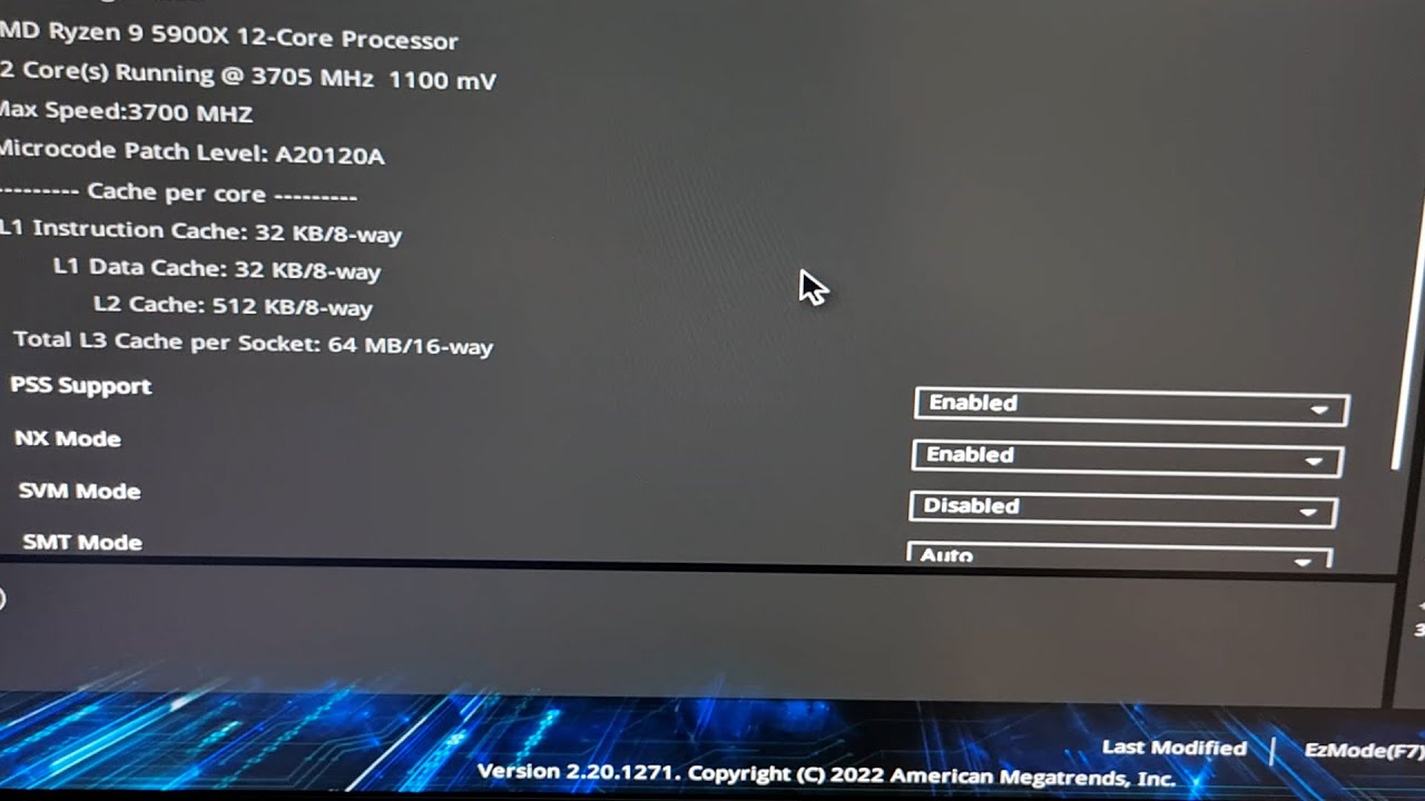 Habilitando a virtualização de CPU nos processadores AMD Ryzen