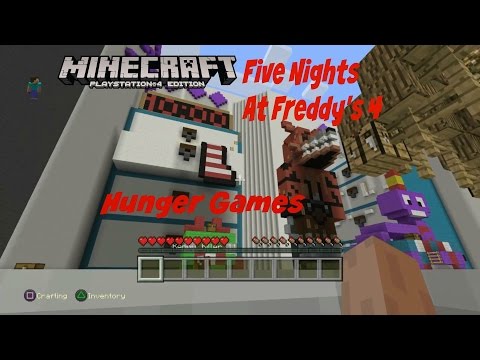 Minecraft Ps4 Five Nights At Freddys 4 HungerGames[6]