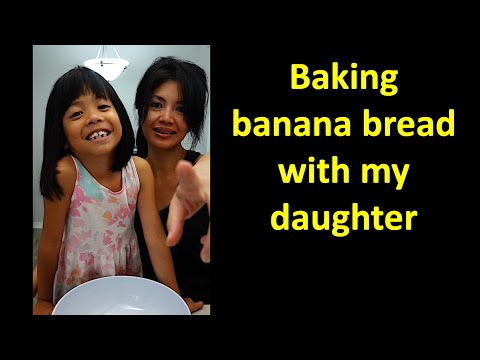 Try this simple banana bread recipe. Soft and moist. It tastes good with butter.