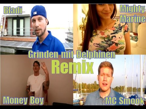 MC Smook ft. Money Boy, Mighty Marine & Bladi - Grinden mit Delphinen (Remix Video)