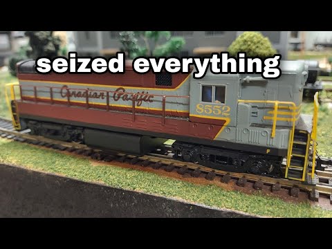 Seized Bachmann Spectrum diesel restoration