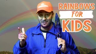 What is a Rainbow? 🌈 & Easy Trick to Remember its Colors (ROYGBIV) for Kids!!