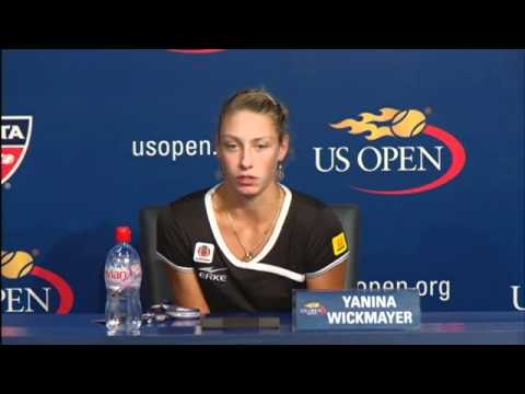 2010 US Open Press Conferences: Yanina Wickmayer (Fourth Round)