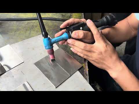 ANDELI TIG-250PL cold welded 3mm stainless steel plate