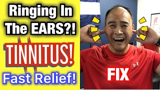 Ringing In The Ears?! TINNITUS! Easy Fast Relief! | Dr Wil & Dr K