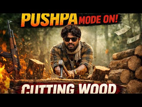 Lived life of Pushpa for one day |