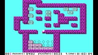 Sokoban - Floor 08 (1984) [MS-DOS]