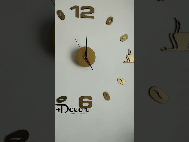 Vídeo relacionado con GBULTR Reloj de Pared Grande Adhesivo de 40 cm DIY Reloj Cocina Pared,Estilo 3D Moderno con Números Adhesivos para Decoración de Salón,Cocina y Dormitorio,Reloj de Pared Pegatina,Negro