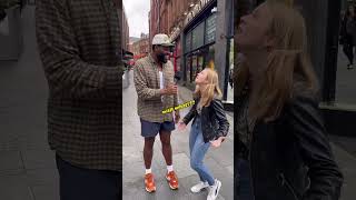 Most SAVAGE interview.. she didn’t have to do me like that :/ #british #american #culturaldifference