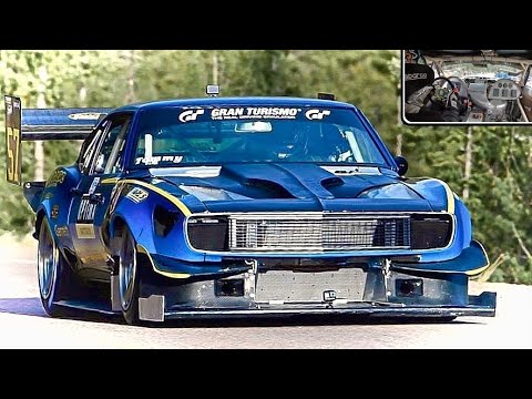 1200Hp CHEVY CAMARO 67´ Pikes Peak Special || LS7 Turbo ONBOARD