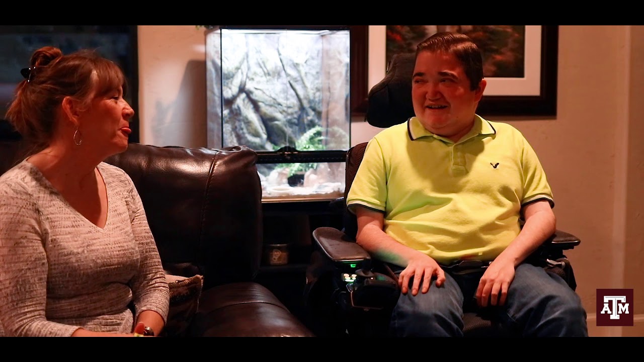 My Aggie Story Kyle Cox Advocate for disabilities, he focuses on what he CAN do and NOT what he cant