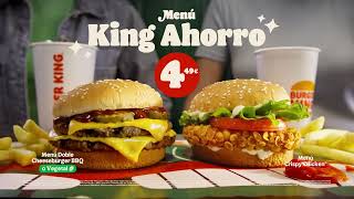 Burger King LLEGAN LAS RODEO AL KING AHORRO® anuncio
